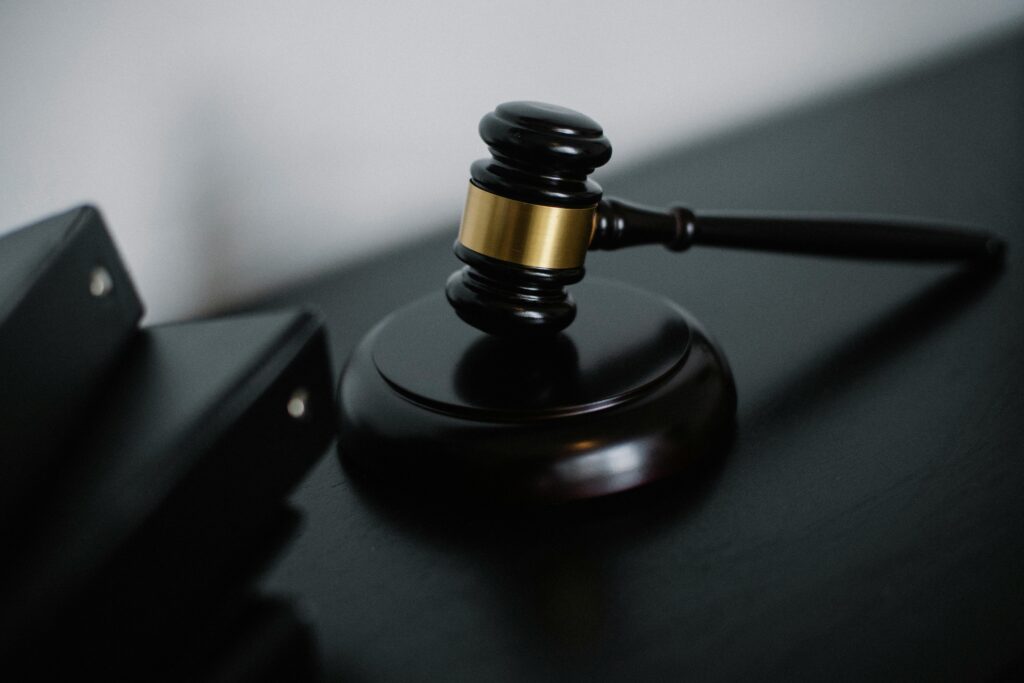 Close-up Photo of Wooden Gavel
