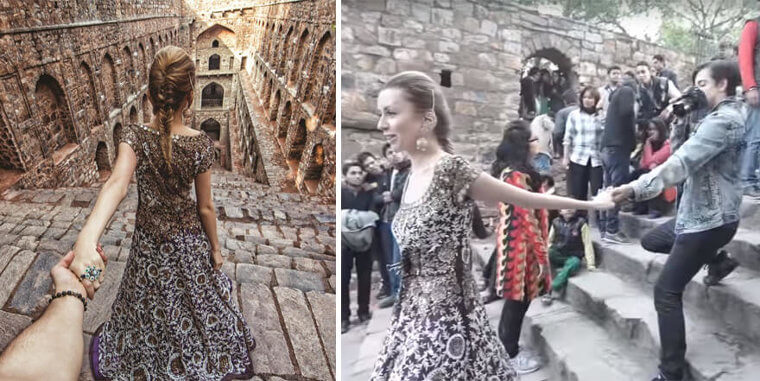 couple holding hands