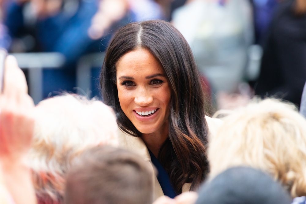 MELBOURNE, AUSTRALIA - OCTOBER 18: Prince Harry, Duke of Sussex and Meghan Markle, Duchess of Sussex meet fans at Government House in Melbourne, Australia
