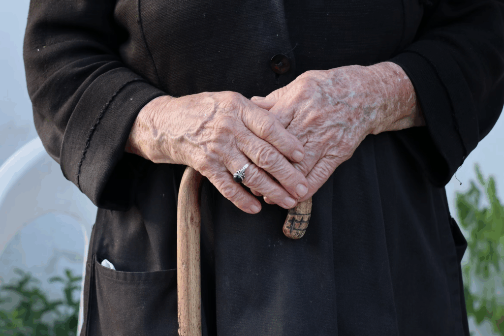 Elderly Japanese woman
