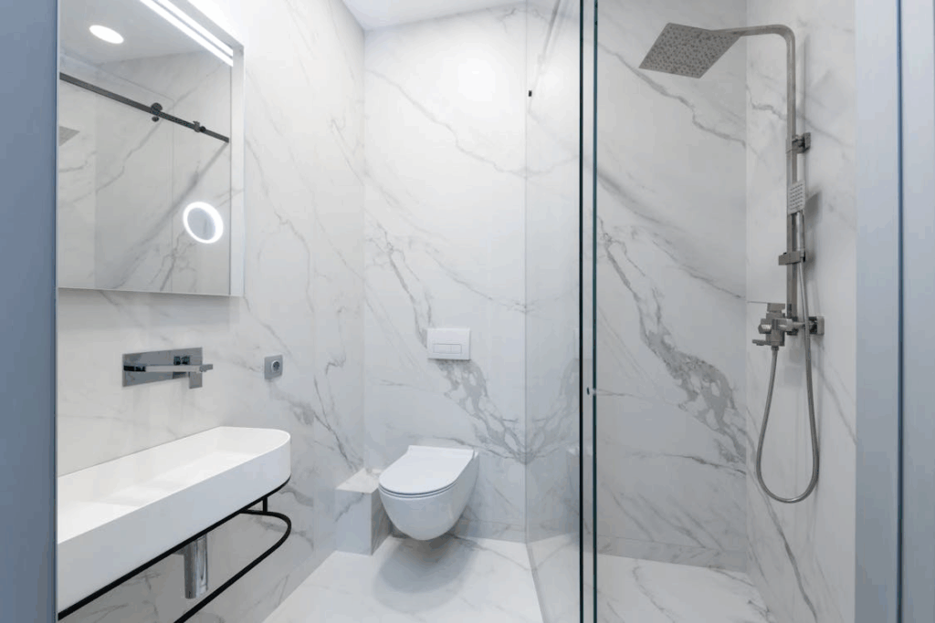 Advanced and customizable shower solutions are becoming standard in contemporary bathroom design.