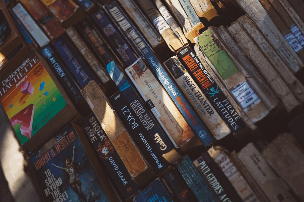 Thrift store book sections sometimes hold rare or discontinued titles that appeal to collectors.