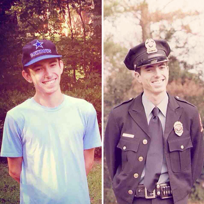 "Father And Son. Both 20 Years Old"