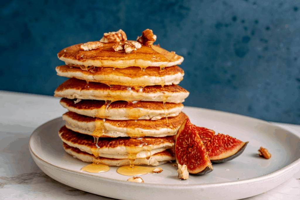 A pancake tower at breakfast usually signals someone with an imagination as big as their appetite.