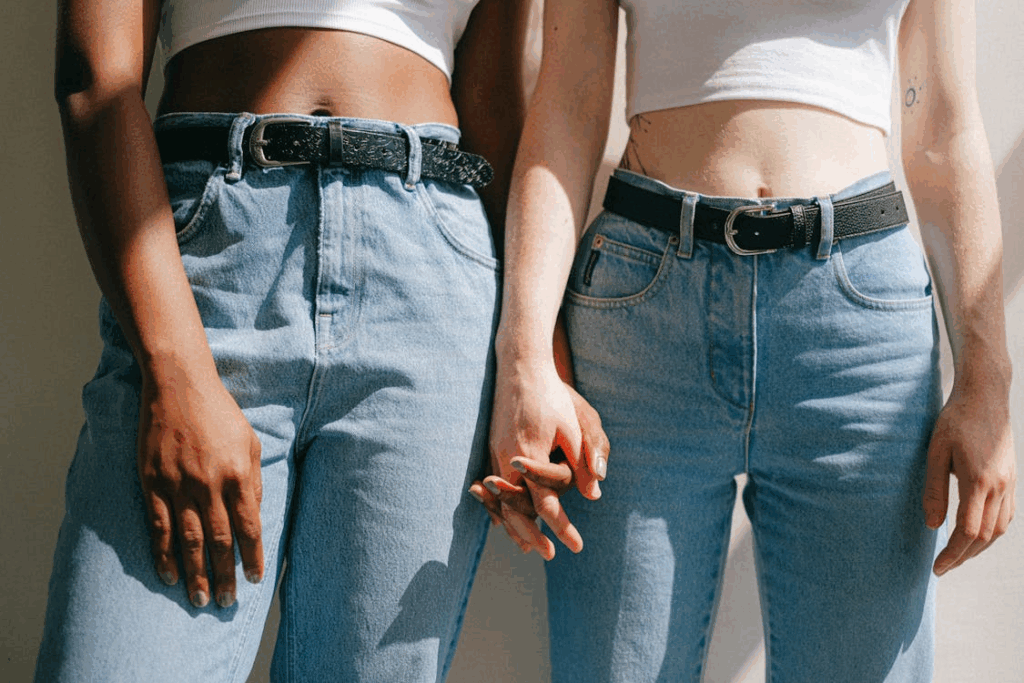 Mom jeans have returned to fashion, appealing to those who value comfort with a wink of irony and nostalgic charm.