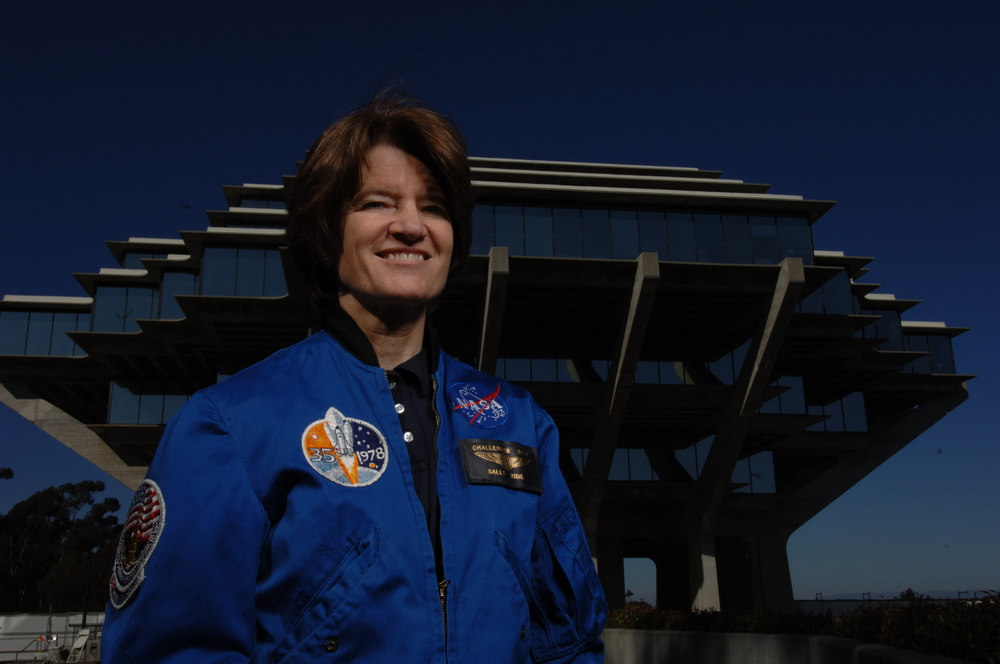 Dr. Sally Ride, the first US female astronaut