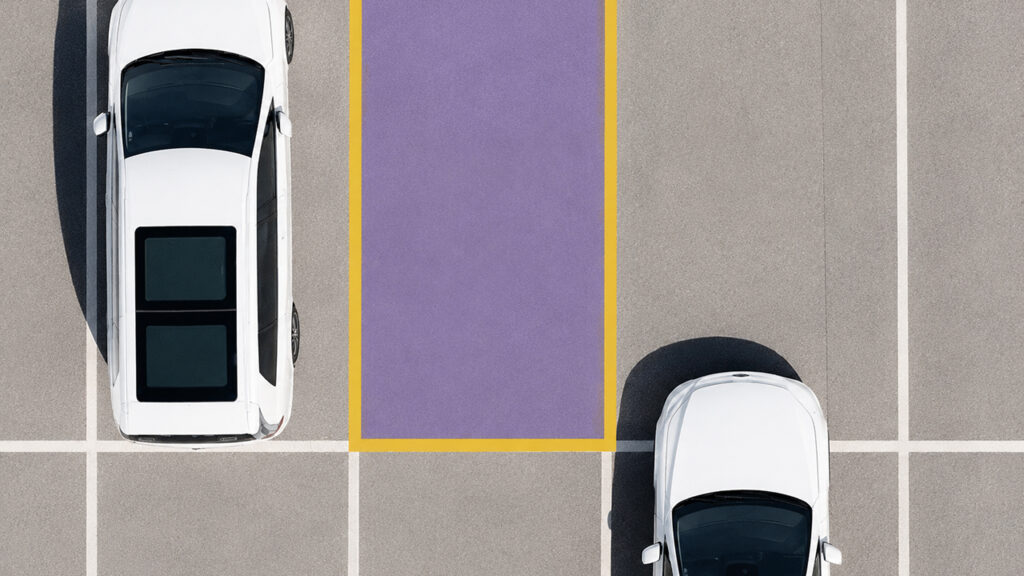 If you see a purple parking space, this is what you should know - Featured image