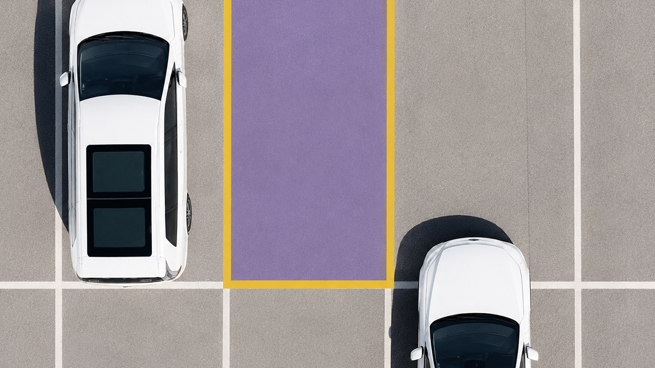 If you see a purple parking space, this is what you should know