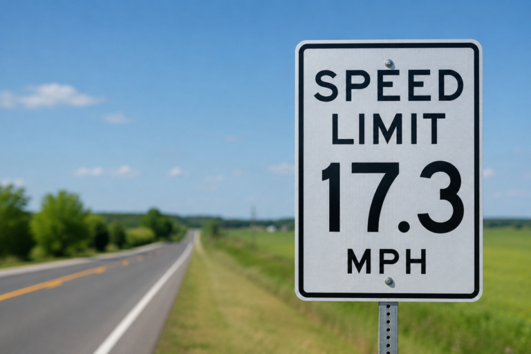 If You See a Decimal Point on a Speed Limit Sign, Here’s What You Should Do - Featured image