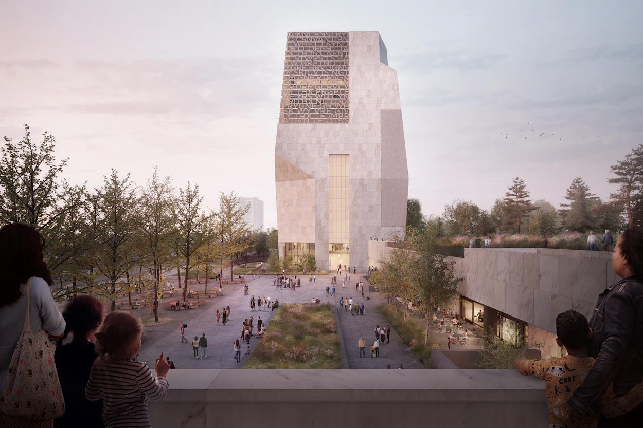 Obama Presidential Center rendering