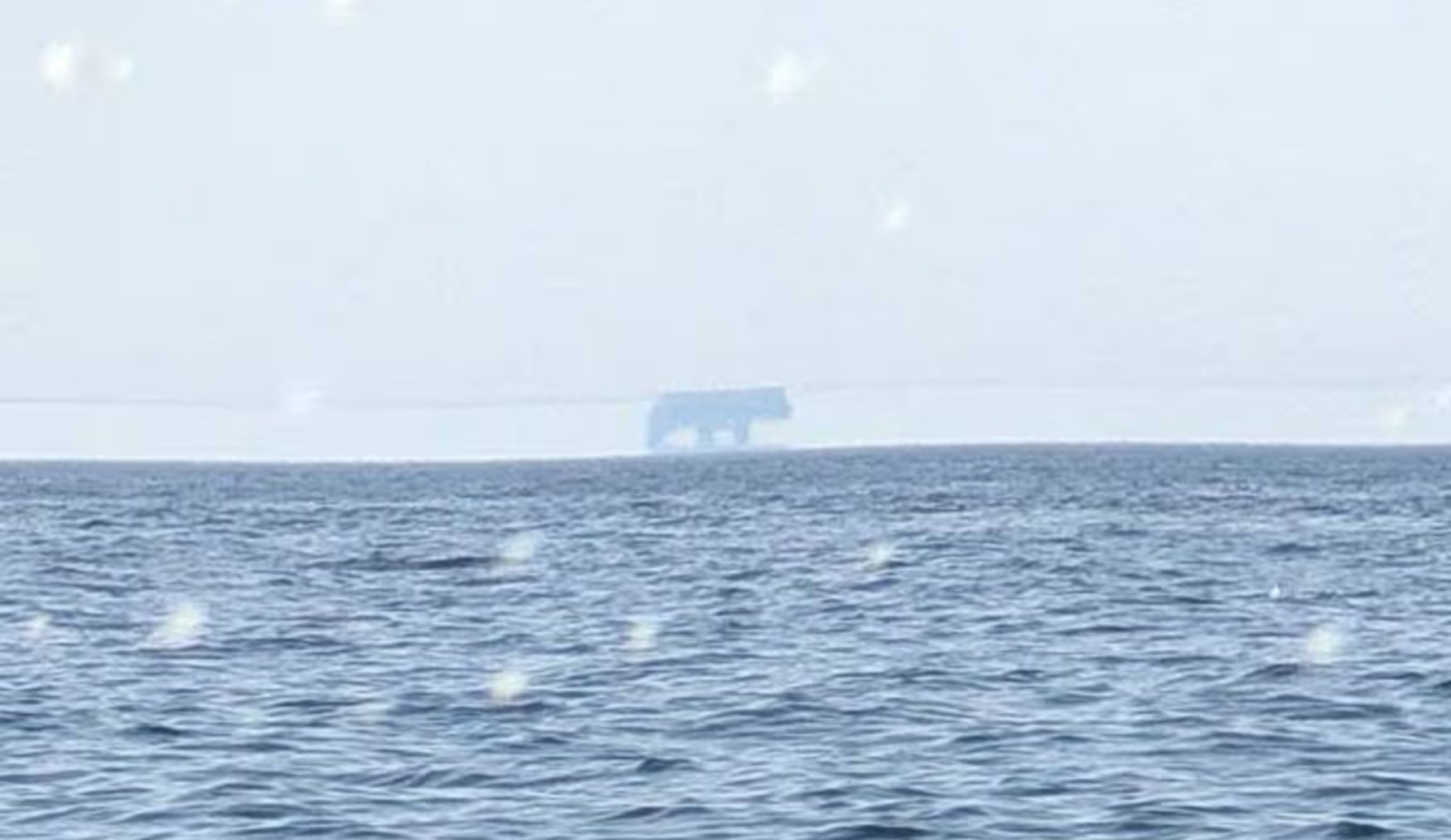 view of mirage on ocean