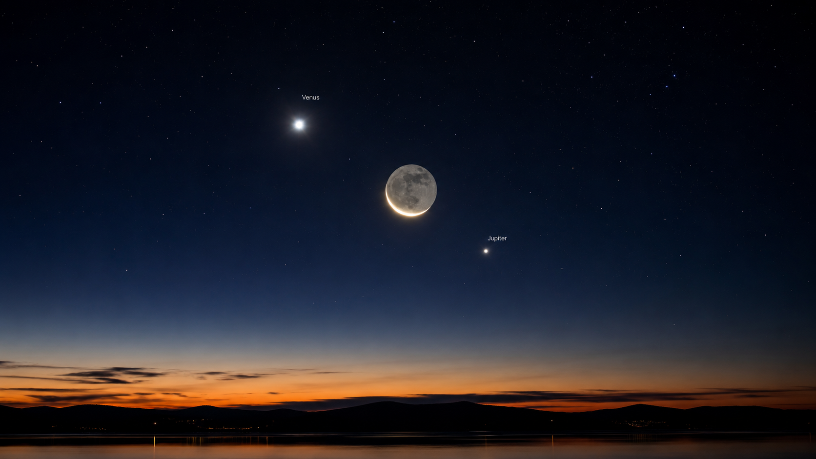 Look Up, The “Holy Grail Alignment” Is About to Dazzle the Night Sky with Jupiter, Venus, and the Moon