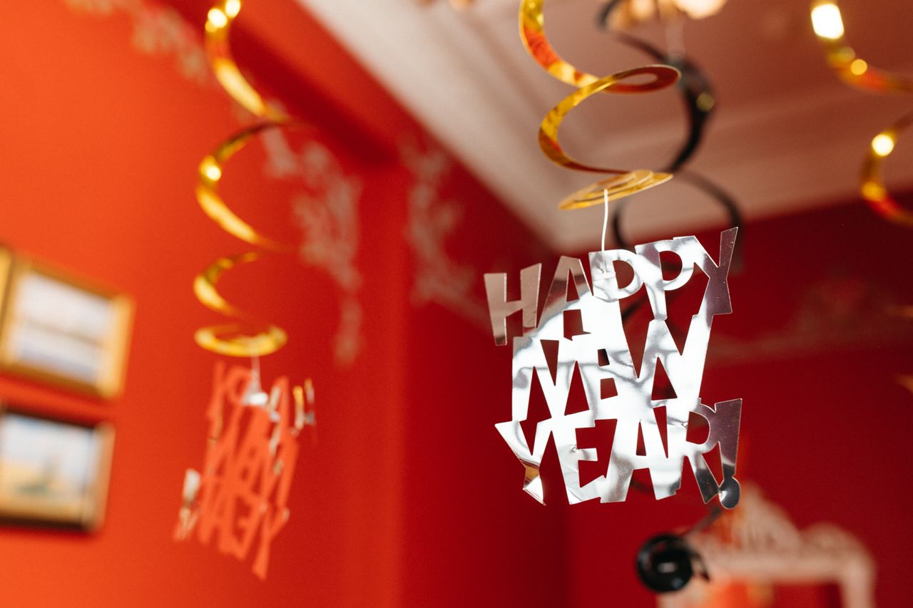 new year decorations