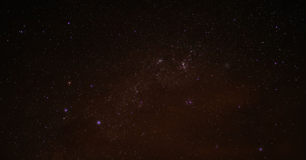 A breathtaking view of the night sky filled with stars and visible constellations.