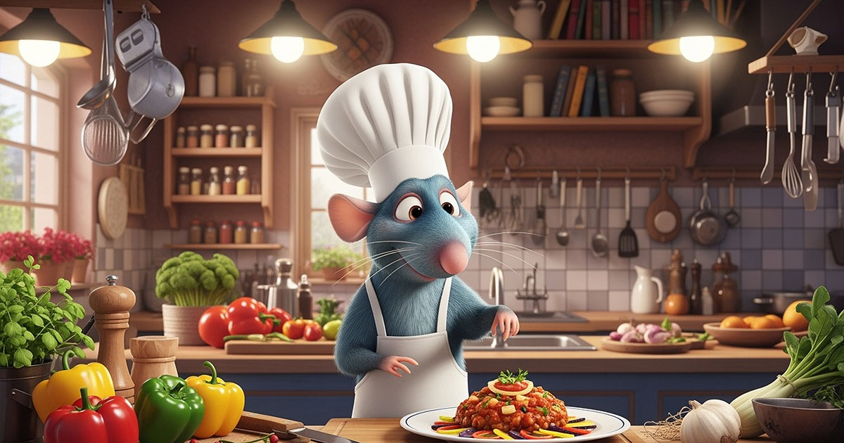 ratatouille cartoon