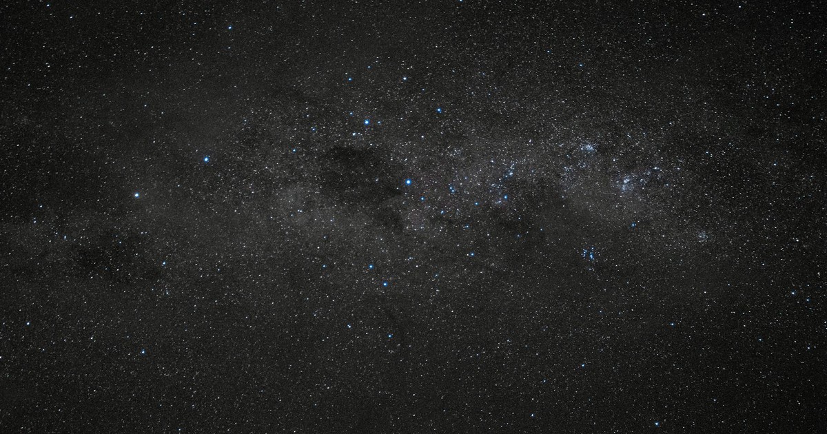 A clear view of the star-filled night sky featuring the Milky Way.