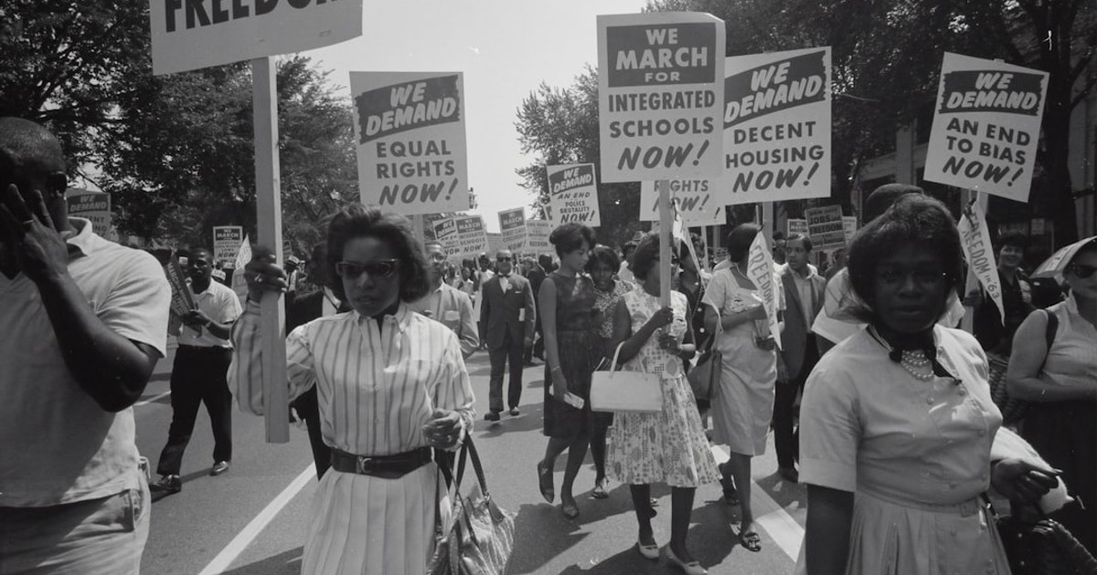 Civil rights march on Washington, D.C