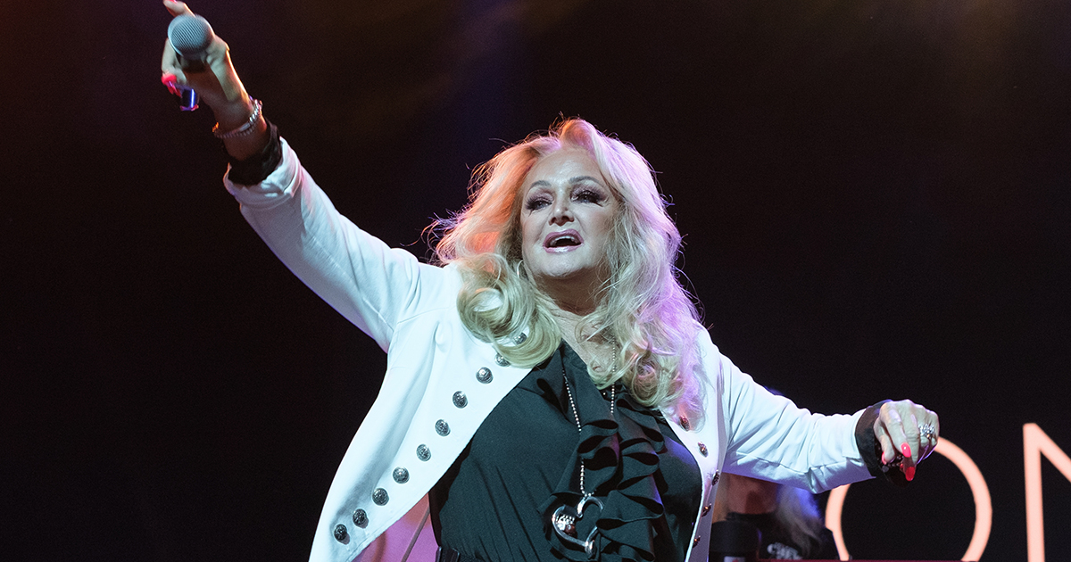 Bonnie Tyler’s final performance was a rocking version of ‘Total Eclipse of the Heart’ before she died