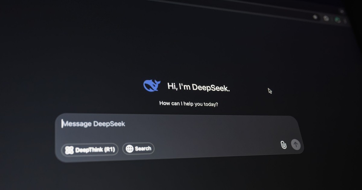 Close-up of a digital assistant interface on a dark screen, showcasing AI technology communication.